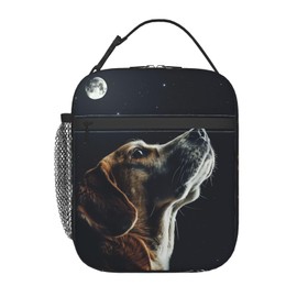 VANZEV Insulated Lunch Box for Women Men, Beagle Dog Theme Lunch Box Reusable Portable Lunch Bag Cooler Tote Waterproof Lunch Container for Office Picnic Work Travel Hiking
