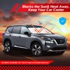 ARISMOTOR Windshield Sun Shade for Ni-ssan Rogue 2021-2025, Custom Fit