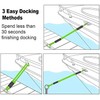 MOPHOEXII Bungee Dock Line Stretchable Bungee Cords w/Stainless Steel Clip