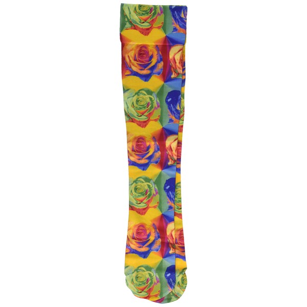 Celeste Stein Therapeutic Compression Socks, Abstract Roses, 15-20 mmhg, 1-Pair