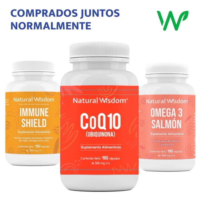 Coenzima Coq10 Efecto Antioxidante Favorece Funcionamiento Músculos Corazón Aporta Energía