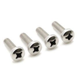 ReplacementScrews Rear License Plate Screws for KIA Sportage - Stainless Steel - (Pack of 4)