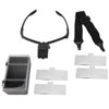 Yuyte Glasses headband magnifier with 5 lenses, LED lamp for