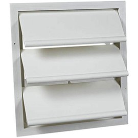 AIR Vent 54703 Auto White Gable Shutter
