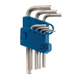 Truper ALE-7M, Juego de 7 llaves Allen milimétricas con organizador
