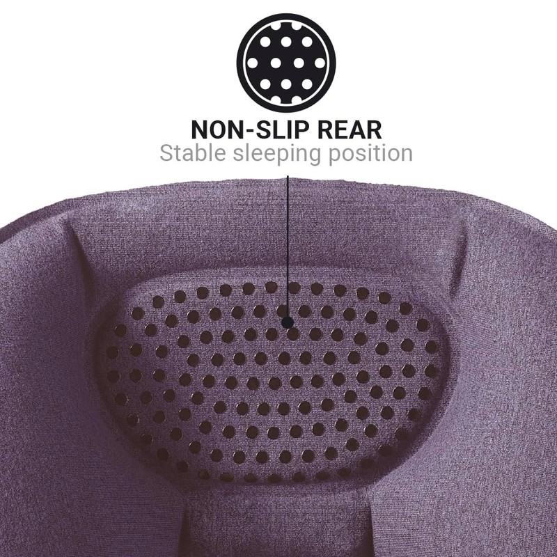 Go Travel Fusion Luxury Inflatable Travel Pillow with Carry Pouch