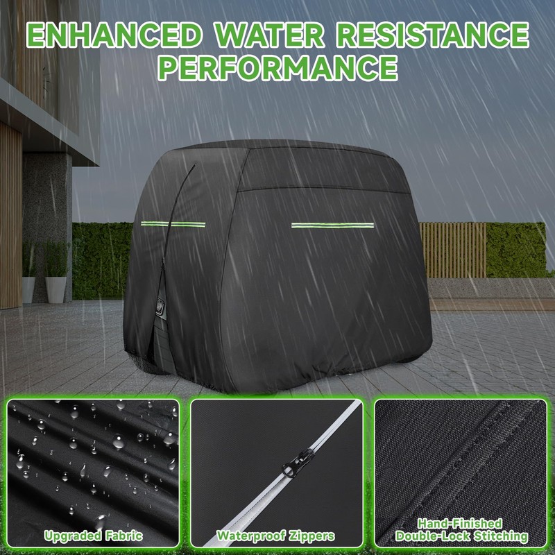 Premium 6 Passenger Golf Cart Cover for Yamaha EZGO Club
