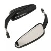 TCMT Black Rear View Mirrors Fit For Harley CVO Road