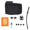 Trimmer Air Filter Cover Kit ABS Rubber Good Wear Resistance