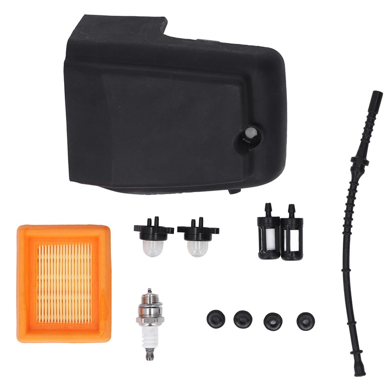 Trimmer Air Filter Cover Kit ABS Rubber Good Wear Resistance