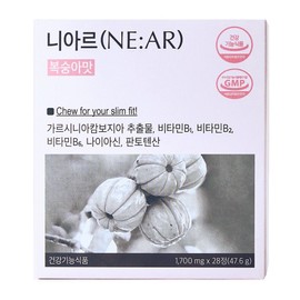 Niar Peach Flavor Slim Fit Garcinia Diet Supplement 1700mg x 28, 1, 28 Tablets / 니아르 복숭아맛 슬림핏 가르시니아 다이어트 보조제 1700mg x 28개, 1개, 28정