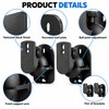 2PCS Adjustable Speaker Wall Mount Brackets with Swivel & Tilt