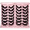 TIKILEY Strip Lashes Mink 20mm Wholesale C Curl Fluffy Eyelashes