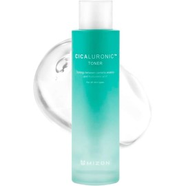 MIZON – Tónico Facial Coreano Cicaluronic 150 ml – Con Centella Asiática y Ácido Hialurónico – Hidratante y Calmante para Piel Sensible, Seca o Mixta – Skincare Coreano de Hidratación Profunda
