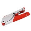 Coax Cable Crimper Kit Coaxial Cable Compression Stripper Tool with