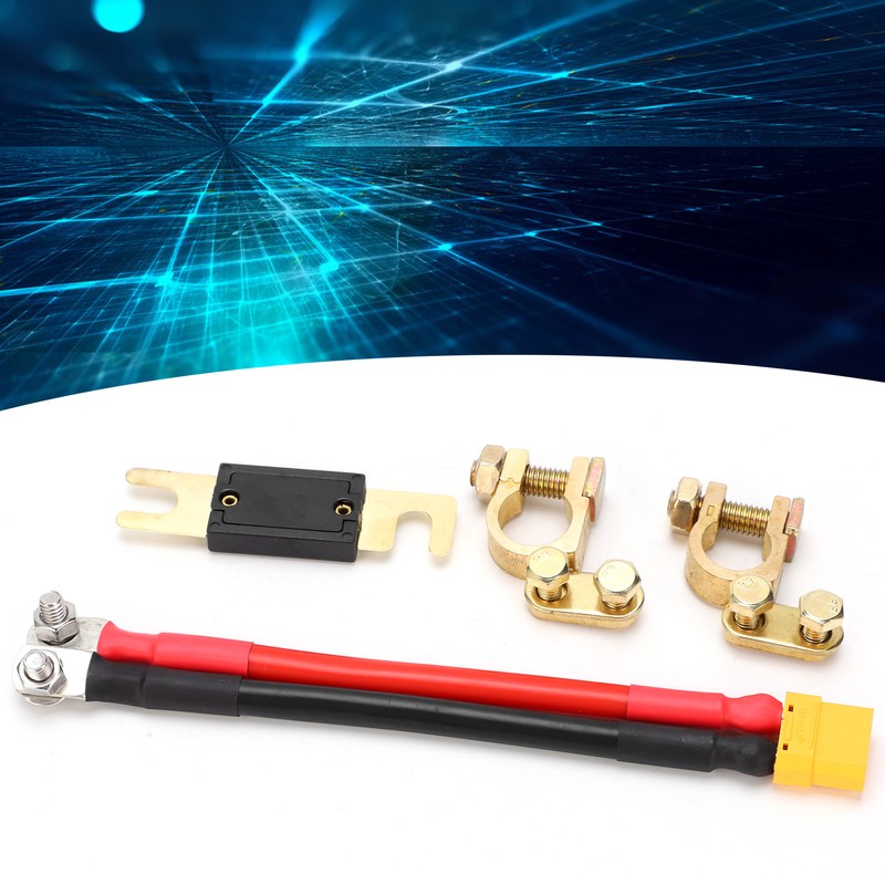 Car Battery Connection Kit XT90 Extension Cord Spot Welder Battery