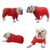 Dogs Waterproof Jacket, Lightweight Waterproof Jacket Reflective Safety Dog Raincoat