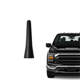 Antena corta para camión compatible con Ford Truck F150 Super Duty F250 F350 (2009-2024) y RAM 1500 2500 3500 (2009-2024) | Negro 2.5 pulgadas | Mini antena de radio de repuesto directo | Antena para