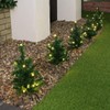 Premier Pre-Lit Christmas Tree Pathway Lights, 6 Pack, Green