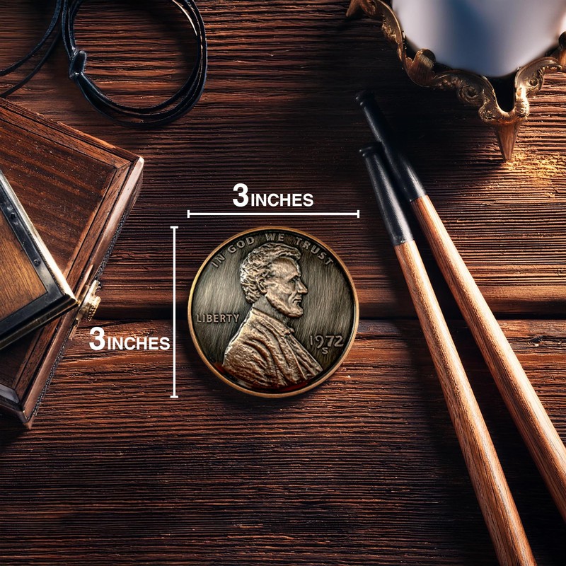 Giant Penny Coin | Jumbo Penny | Huge Penny Prop