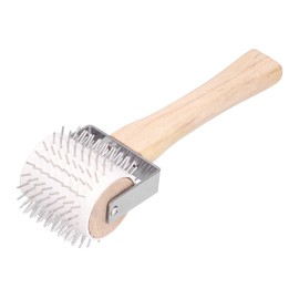 Bee Discovery Fork, 24 x 7 x 7 cm, Stainless Steel Spiked Roller, Beekeeping Tool with Hardwood Handle, Honey Comb, Beekeeping Equipment, Accessories for Beekeepers