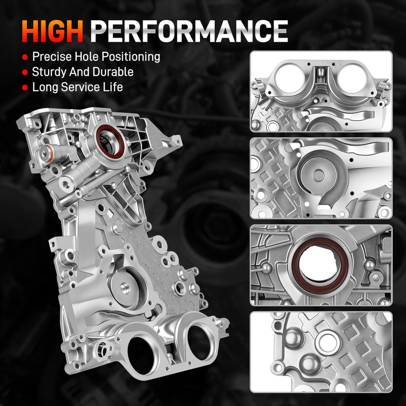25199424 Engine Timing Cover Compatible with Chevy Sonic 2012-2017 Cruze