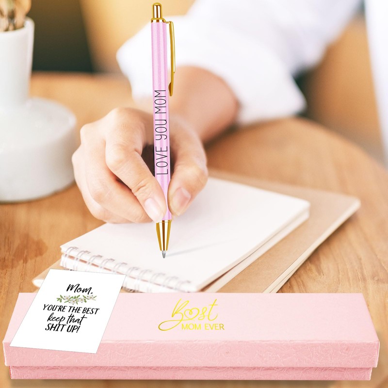 3 Pcs Ballpoint Pen Set for Mother's Day Retractable Ballpoint