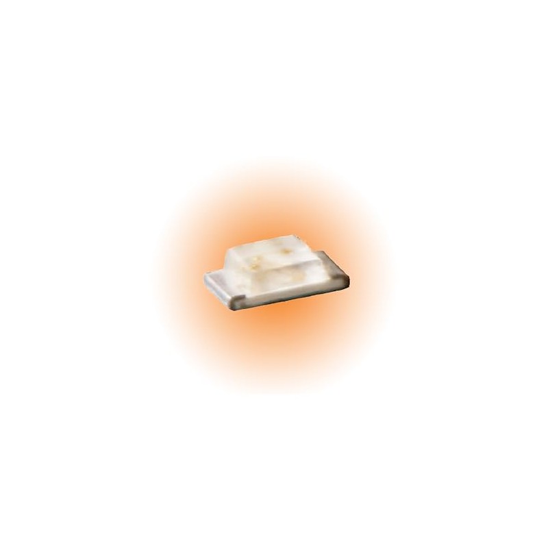 LED SMD 0402 Orange Pack of 100