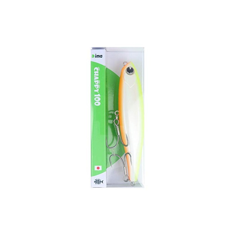 AMS DESIGN (ima) Pencil Bait Chappie 100mm 18g Chartback Pearl