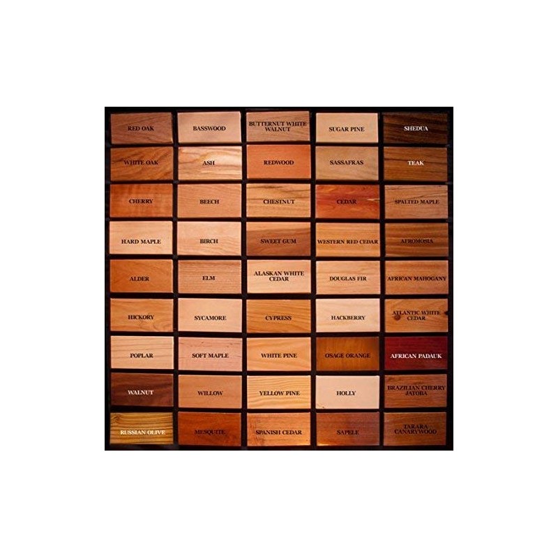 Woodchucks Wood 16" Long Scrap Thin Boards, Walnut, Maple, Oak,