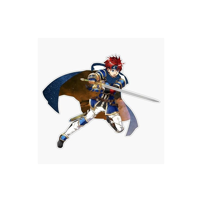Roy (Fire Emblem Binding Blade) - Space Aesthetic Sticker Bumper