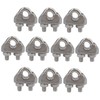 AB Tools 3mm Wire Rope/Cable Grip/Clamp Stainless Steel 316 Marine
