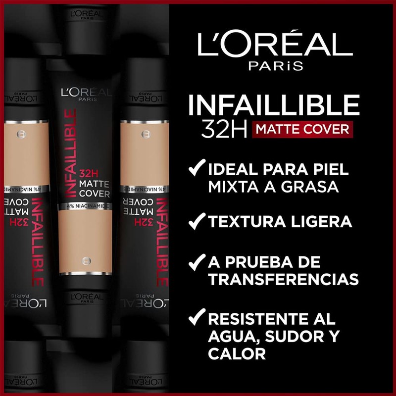 Infallible 32H Matte Cover SPF25 Undertone 1 U