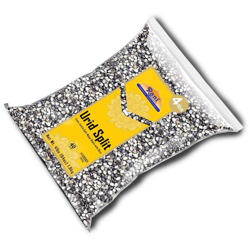 Rani Urid/Urad Split Chilka (Split Matpe Beans with Skin) Indian