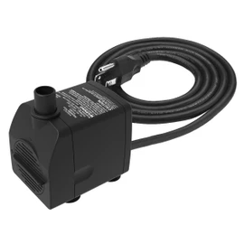 Submersible Water Pump Ultra Quiet with Dry Burning Protection160GPH for Fountains, Hydroponics, Ponds, Aquariums & More …