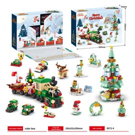 2025 Advent Calendar - 12 Days of Christmas Countdown Blocks - 605 Pcs - STEM Toy Christmas Gifts - For Ages 10+:_8972-4