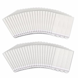 MOVELYST 60-Pairs(120 Strips) Large Picture Hanging Strips Heavy Duty, Removable Hook and Loop Tape, Picture Hanger Damage Free, Waterproof Adhesive Strips for Frame Hanging