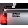 Mandate Freedom Decal (Black)