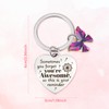 XIHIRCD Inspirational Gifts Keychain for Women, Heart Shaped Sometimes You