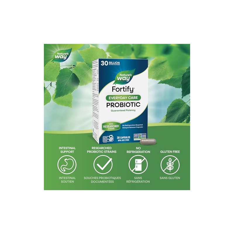 Nature's Way Fortify Probiótico Mujer 10 Cepas 30 Billones UFC