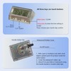 7/8"-12/8" Handlebar Bicycle Clock, Smart Solar Power Clock with Auto