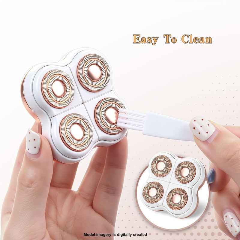 Women Legs Remover Replacement Heads, Compatible with Flawless Legs Shaver