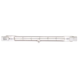 Satco S3105 500 Watt 9500 Lumens T3 Halogen Double Ended R7S Base 120 Volt Clear 118mm Light Bulb, Dimmable