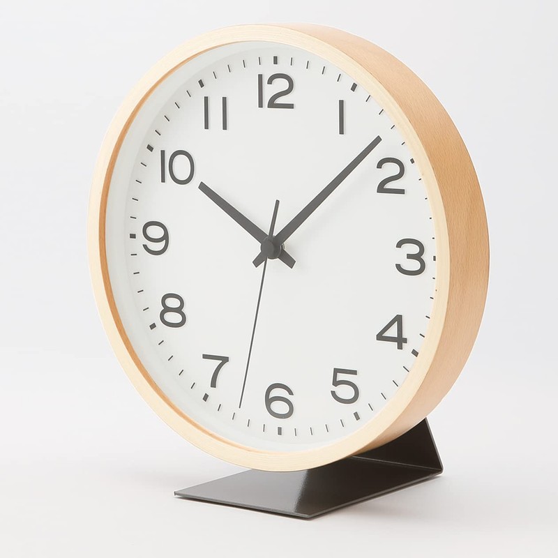 MUJI MJ-1601 37494541 Wall Clock Wall CD Player Stand, Silver,