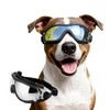 NAMSAN Dog Goggles Medium to Large Breed, Anti-UV Sunglasses for