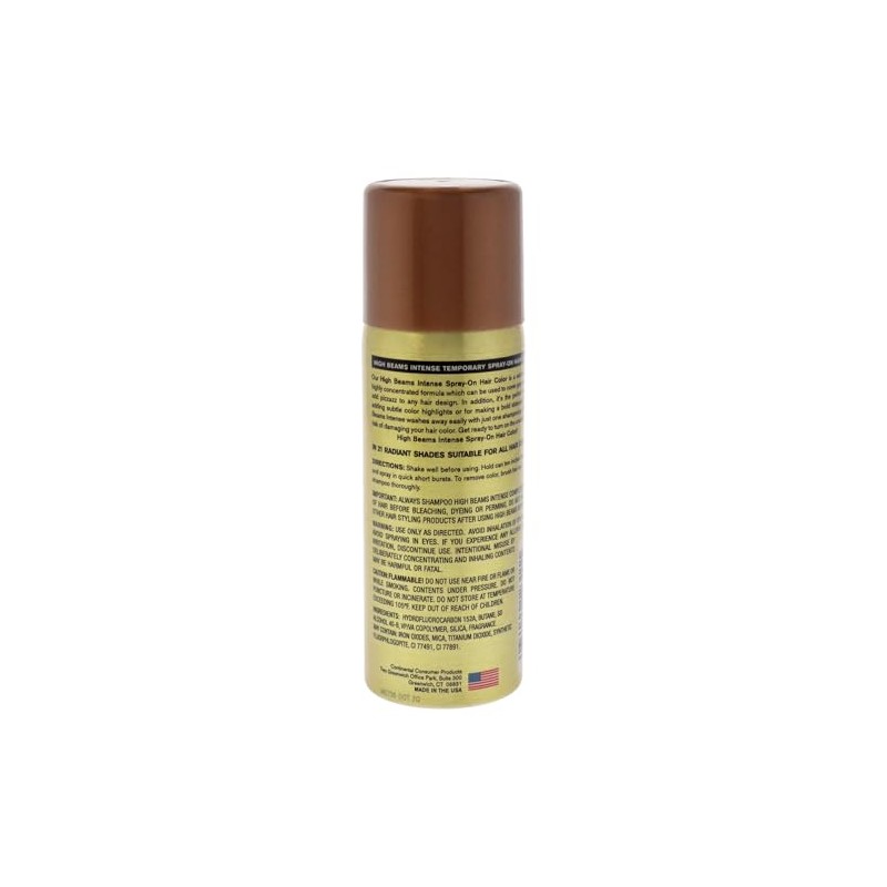 high beams Intense Temporary Spray on Hair Color, Honey Blonde,
