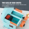 VEVOR Manual Vegetable Fruit Slicer, 0-0.5"/0-12mm Thickness Adjustable Commercial Slicer