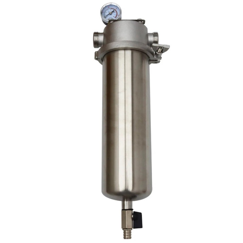 TECHTONGDA Brand New Stainless Steel Front Filter House Waterway Filter