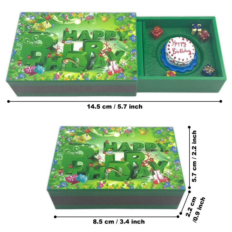 Mr Christmas Matchbox Melodies Musicbox Small Plastic Music Box -