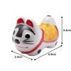 光陽 Pottery Chopstick Rest Yellow approx. 4.3 X 2.5. CM koma犬